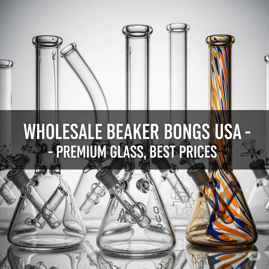 Wholesale Beaker Bongs USA - Premium Glass, Best Prices - RK Quality Glass