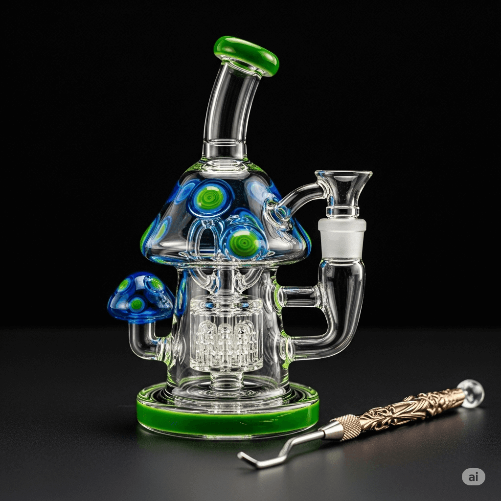 Wholesale Mushroom Dab Rigs: Premium Glass Rigs in Bulk - RK Quality Glass