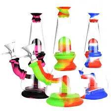 Colorful Silicone Smoking Accessories for Vibrant Sessions - RK Quality Glass