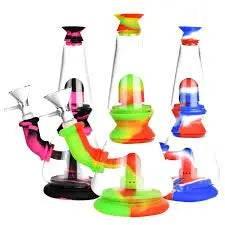 Colorful Silicone Smoking Accessories for Vibrant Sessions - RK Quality Glass