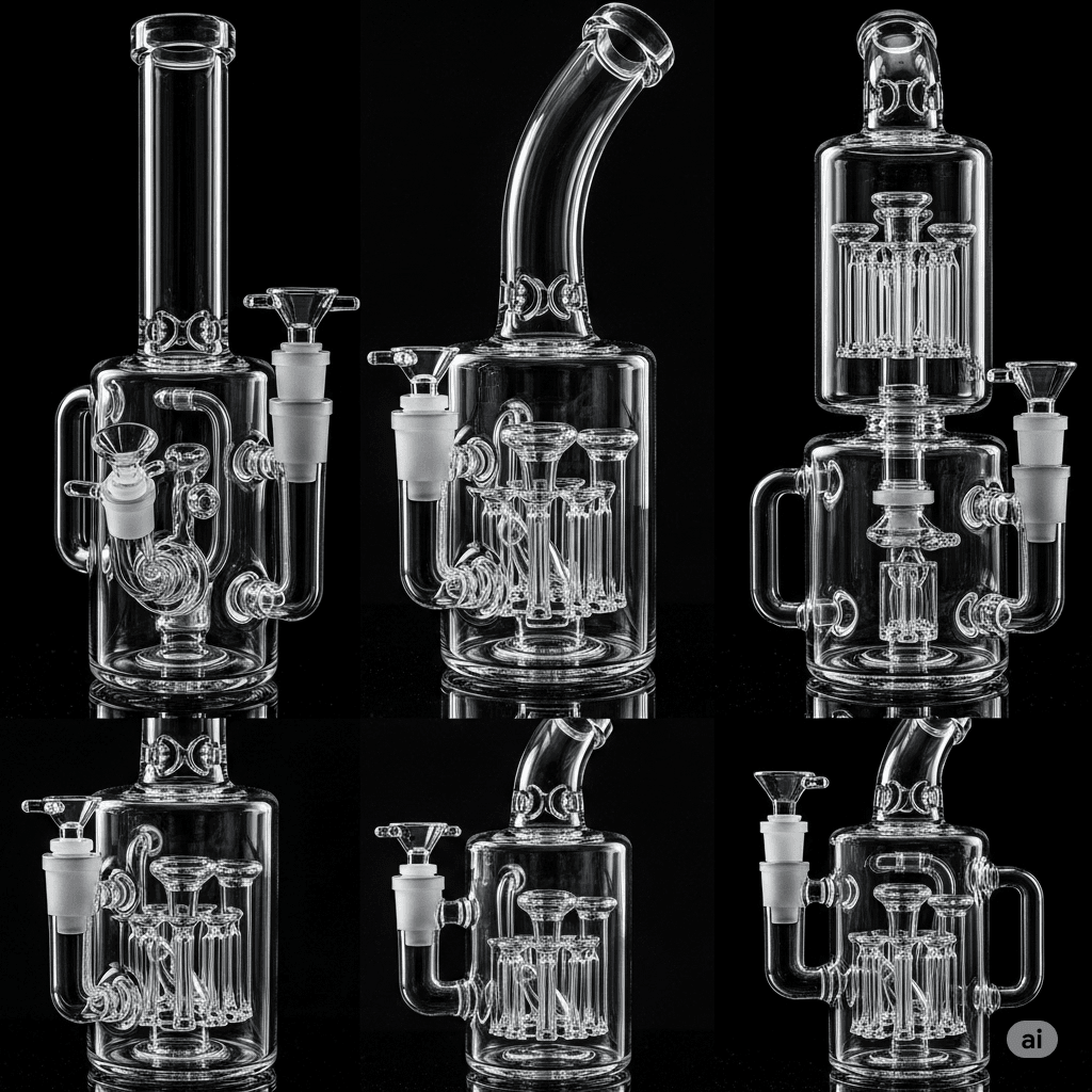 Premium Honeycomb Bongs: Top Glass Percolator Collection - RK Quality Glass