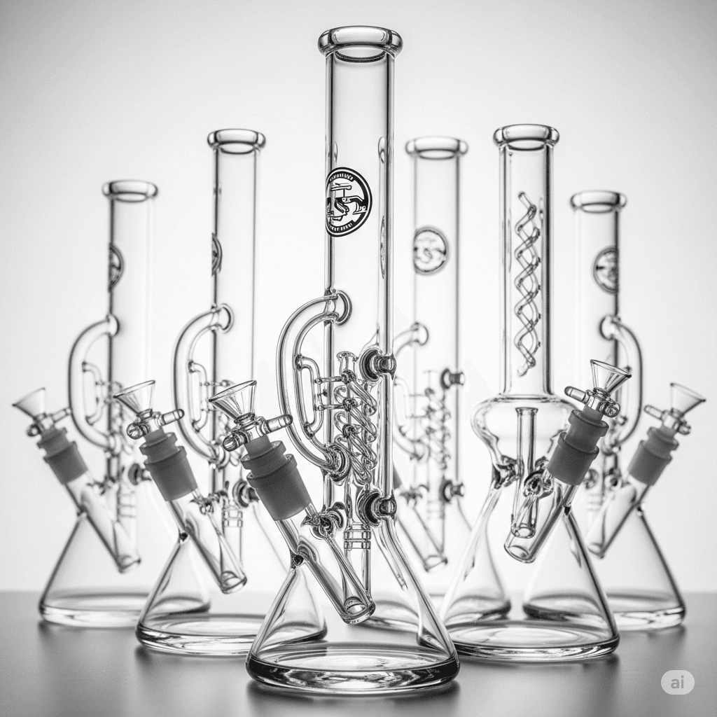 Wholesale Inline Perc Bongs USA - Premium Glass Water Pipes - RK Quality Glass
