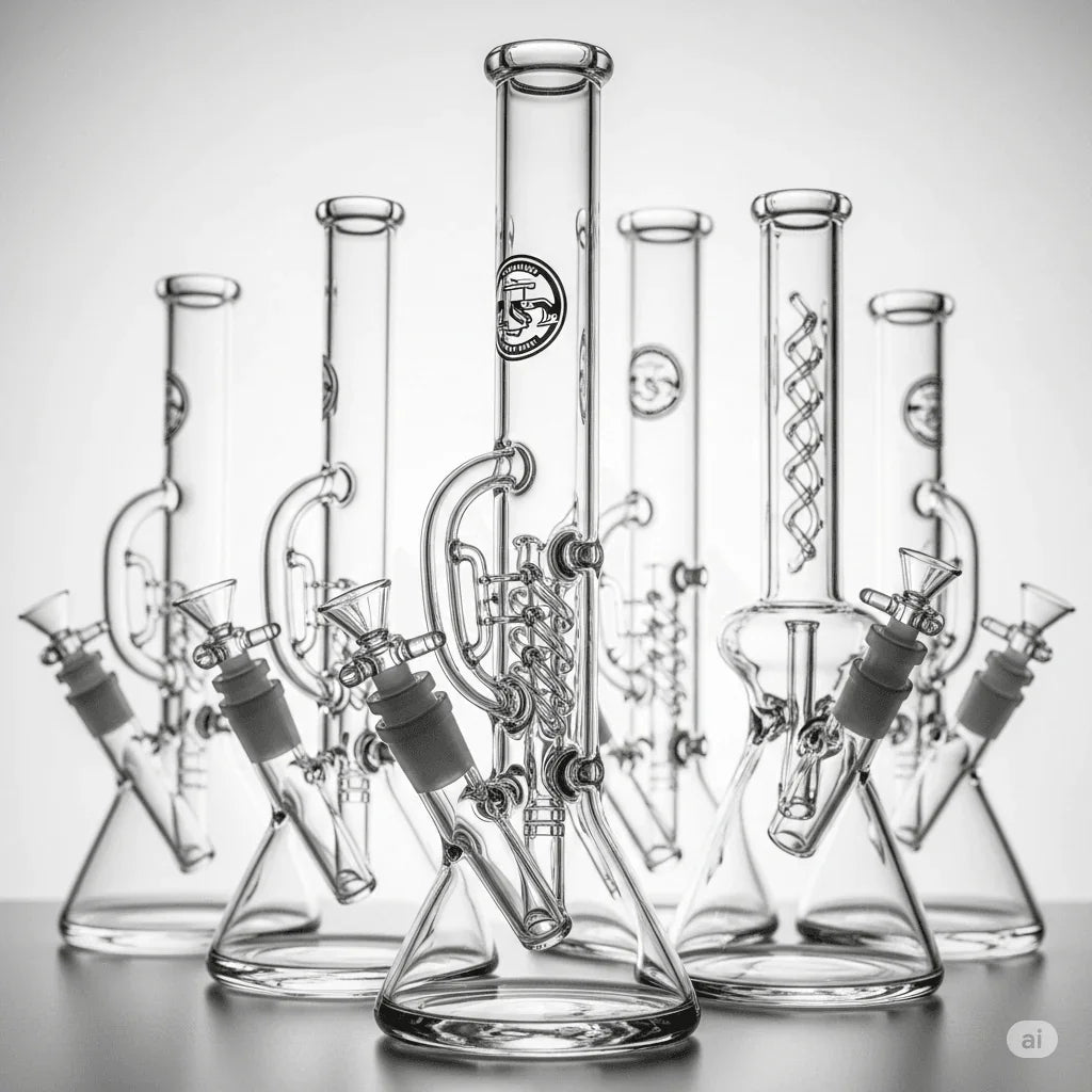 Wholesale Inline Perc Bongs USA: Premium Glass Water Pipes - RK Quality Glass