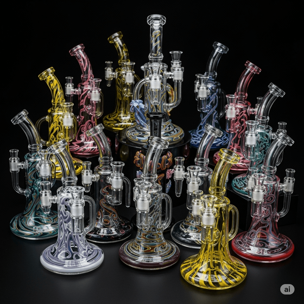 Wholesale Recycler Bongs USA: Durable & Smooth Glass - RK Quality Glass