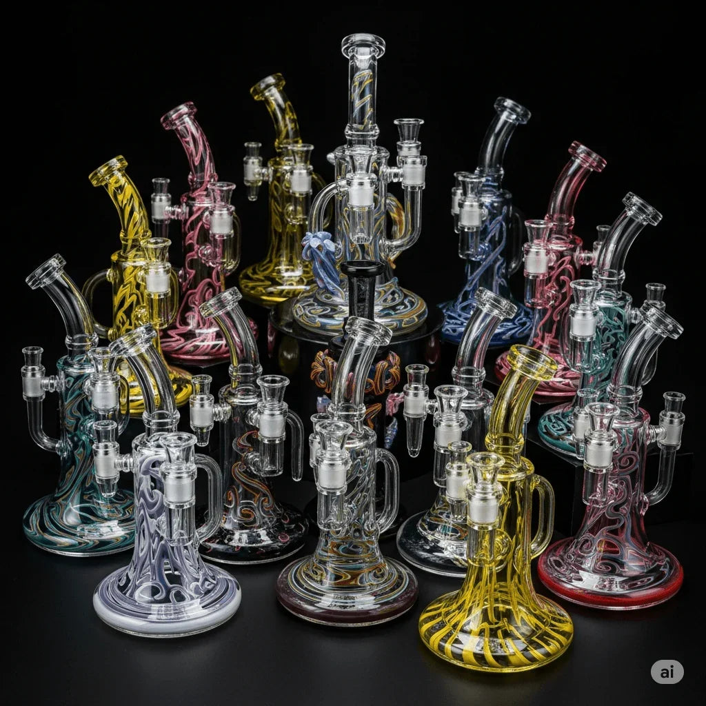 Wholesale Recycler Bongs USA: Durable & Smooth Glass - RK Quality Glass