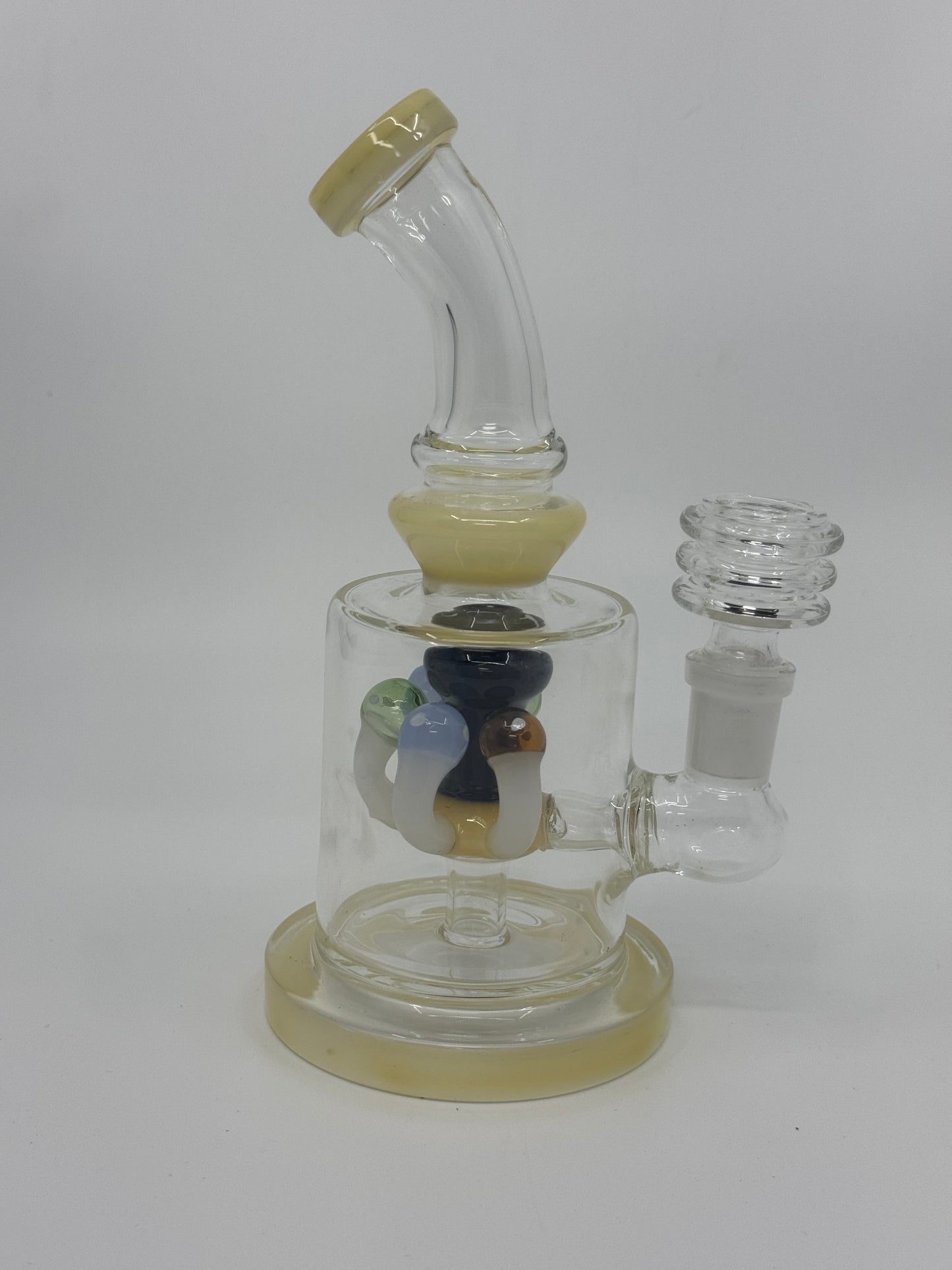 7" Mushroom parc bent dab rig