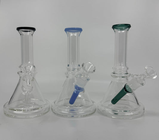 8” Becker base rig - WP195 - RK Quality Glass