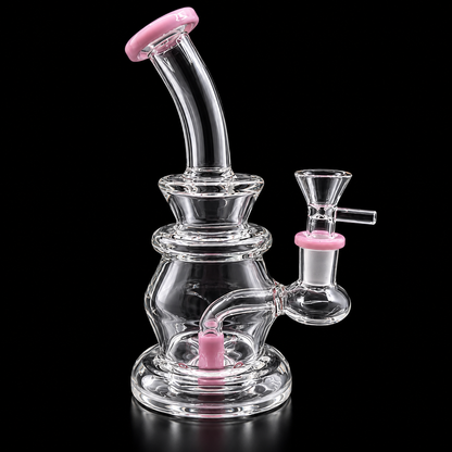 Bent Neck Lantern Glass Dab Rig Wholesale RK Quality Glass