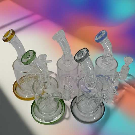 8" Caroma Shower Head Dab Rig Wholesale - RK Quality Glass