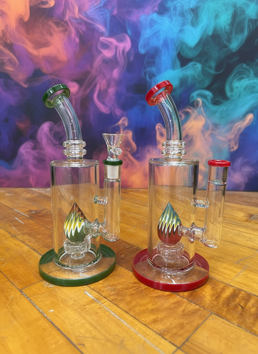 10 Inch Color Art Dab Rig