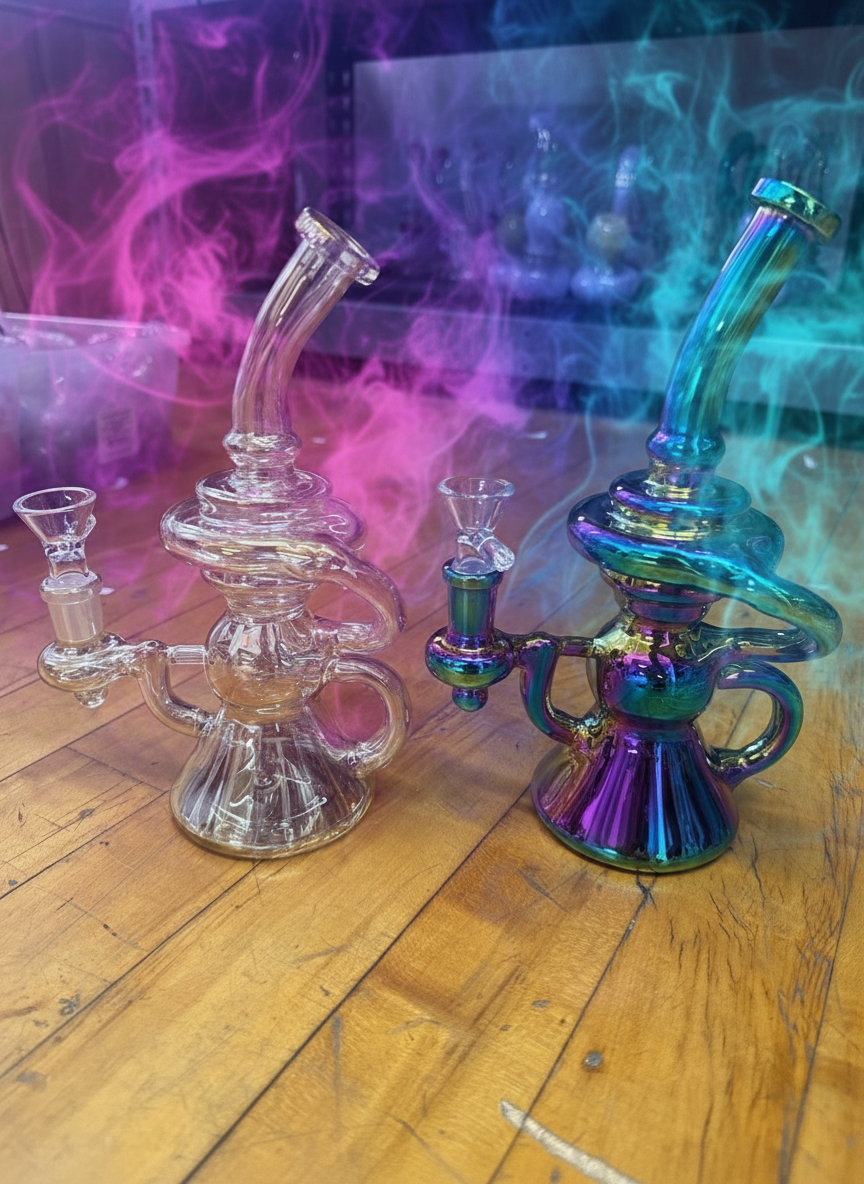 10 Inch Metallic Dab Rig