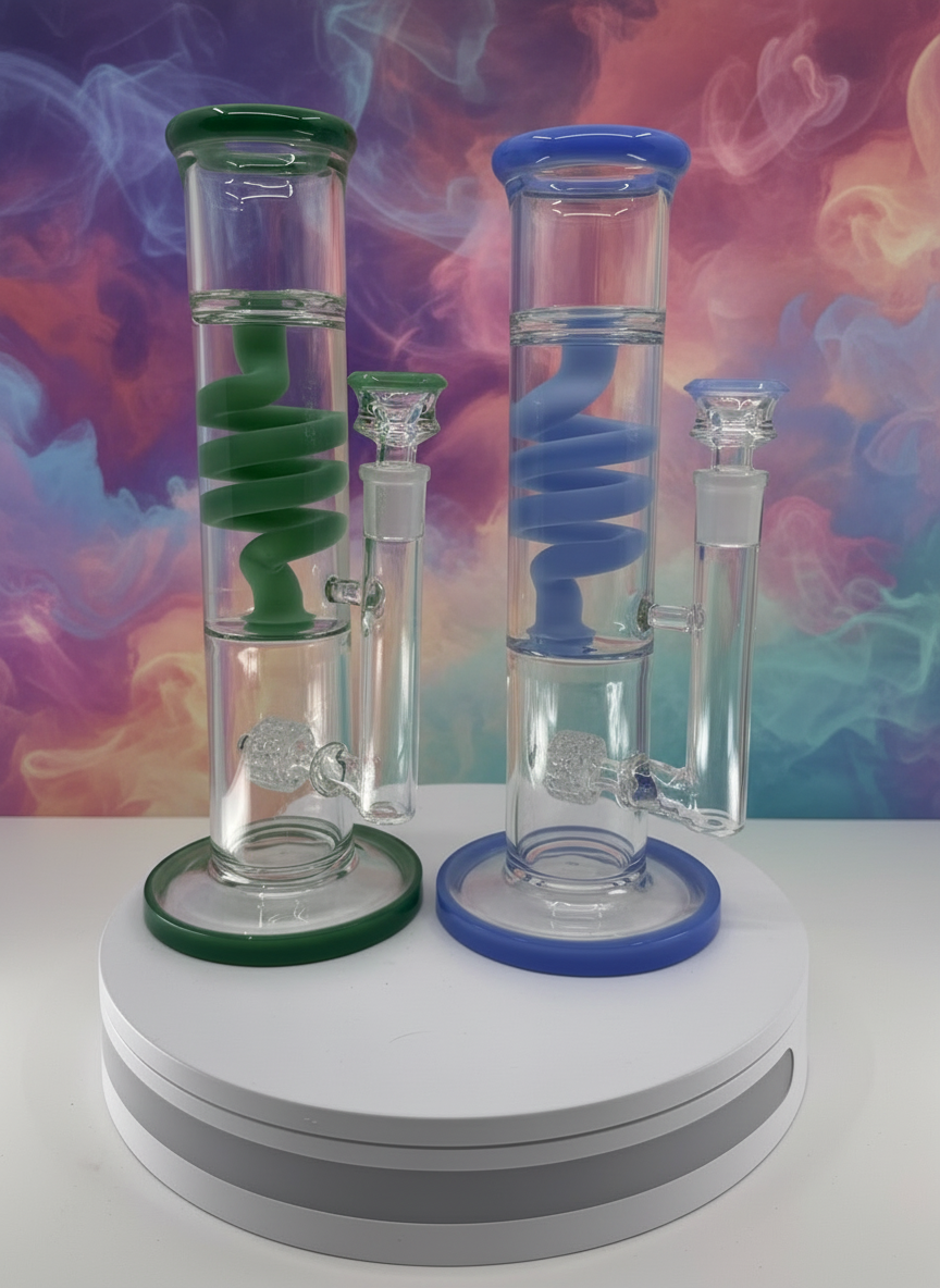 10 Inch Straight Water Bong