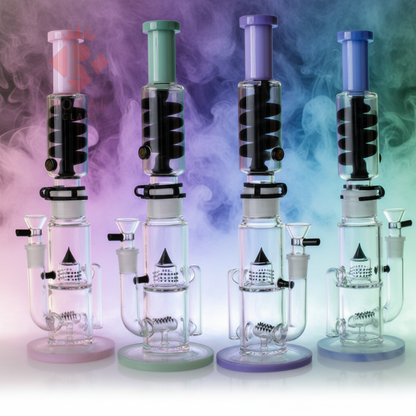 14 Inch Glycerin Coil Water Bong