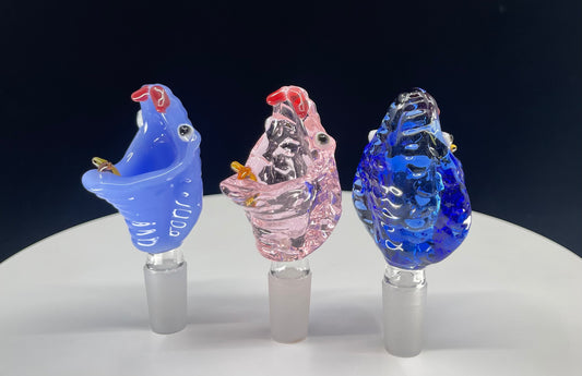 RK Quality Glass 14mm Cobra Face Glass Bowl - RK Quality Glass