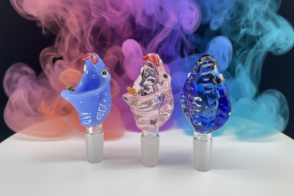 14mm Cobra Face Glass Bowl - RK Quality Glass