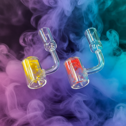 RK Quality Glass 14mm Female Quartz Banger for Dabbing
