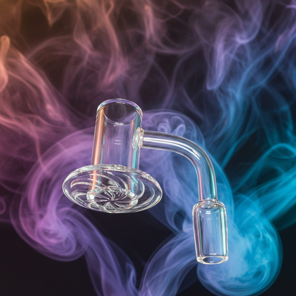 RK Quality Glass 14mm Quartz Banger for Dabbing