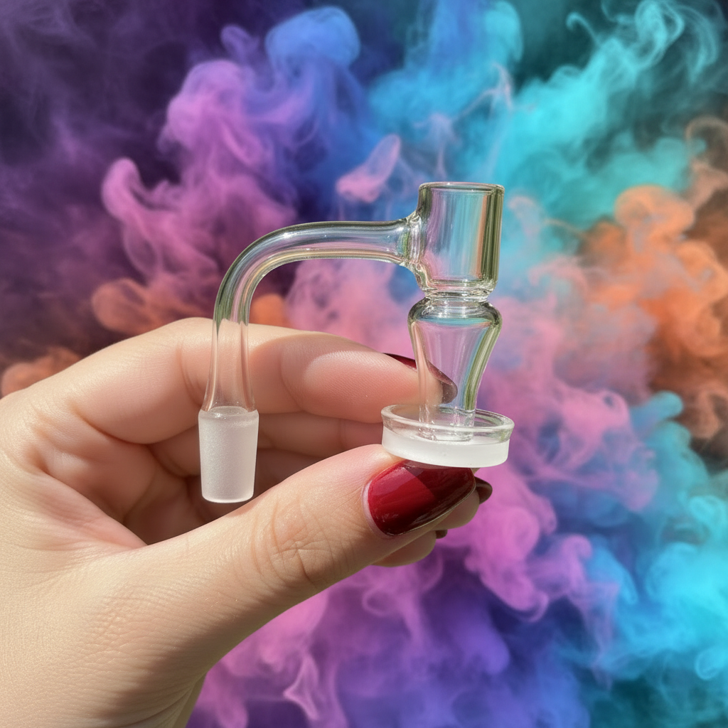 RK Quality Glass 14mm Quartz Banger for Smoking