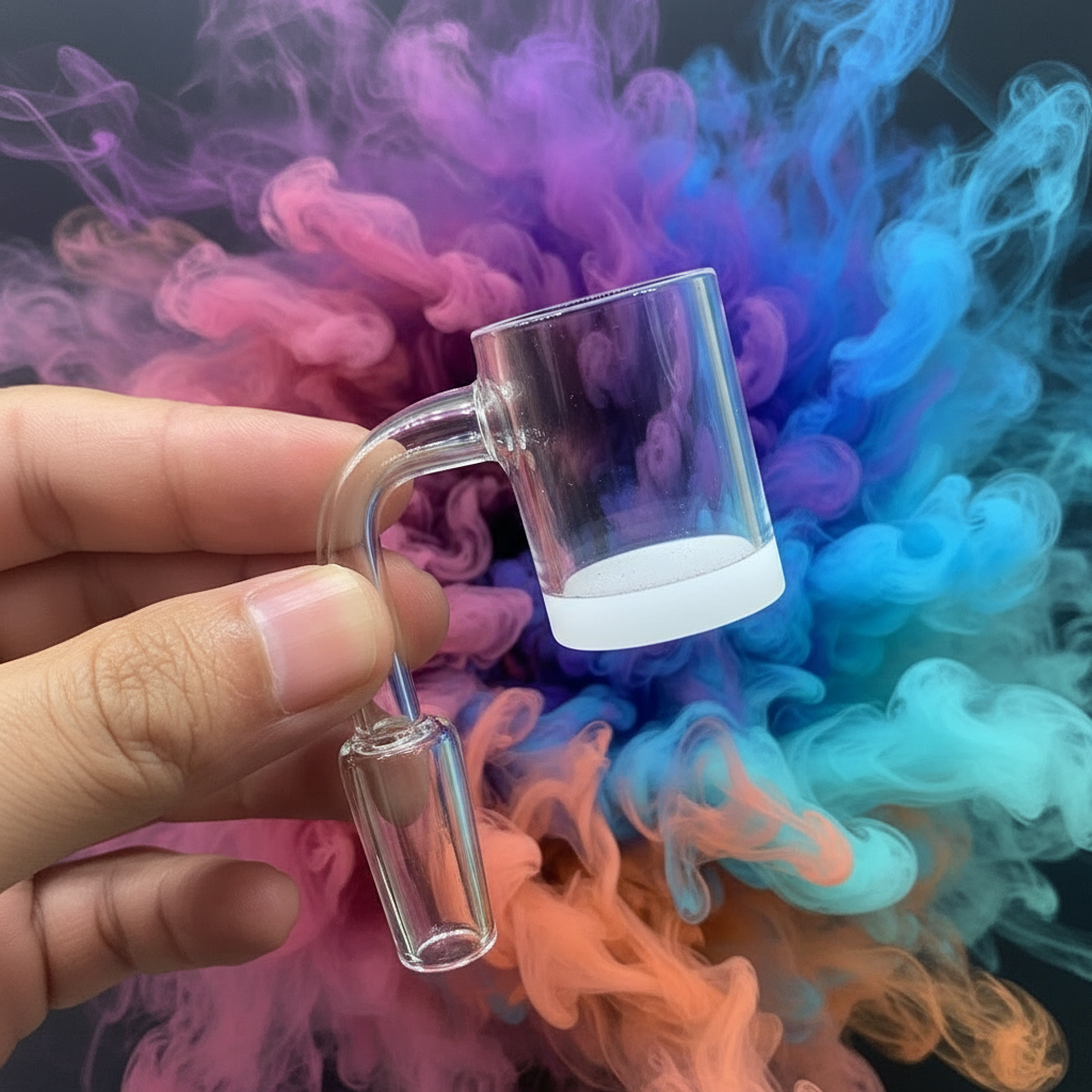 14mm 90 Degrees Quartz Banger