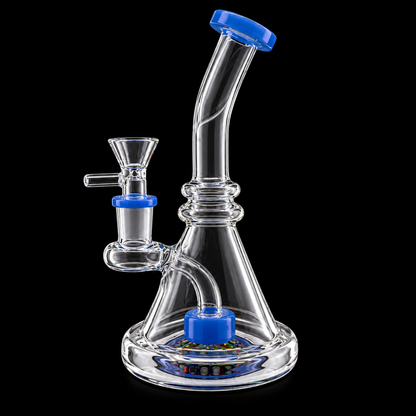 Mosaic Base Bent Neck Glass Dab Rig Wholesale RK Quality Glass