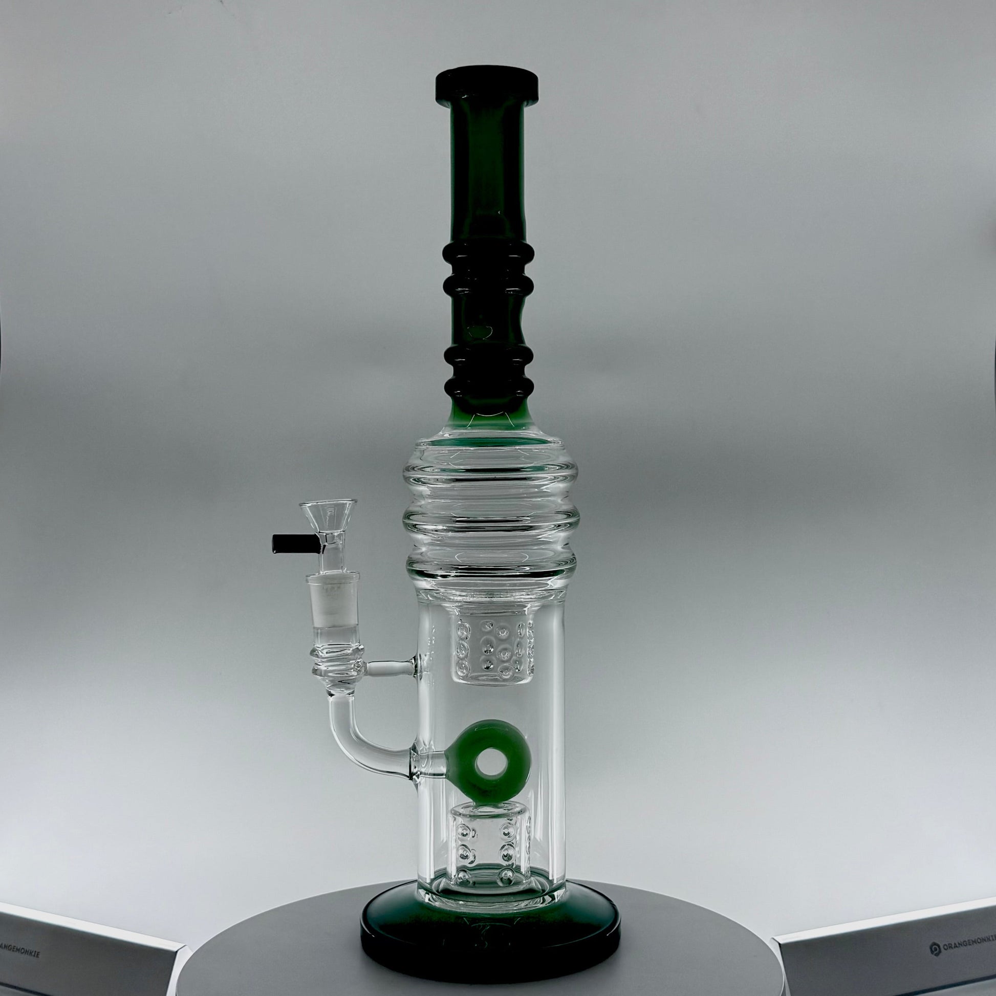 16 Inch Glass Bong Donut Shower Head