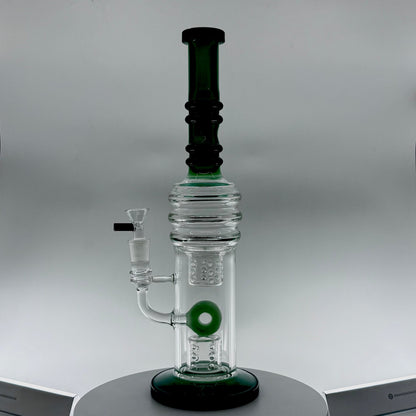 16 Inch Glass Bong Donut Shower Head