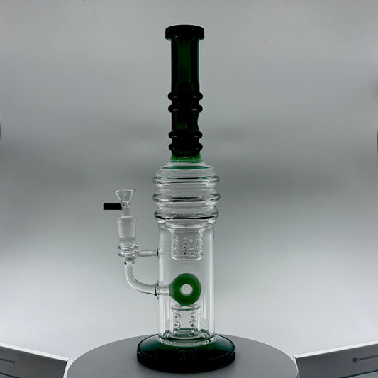 16 Inch Glass Bong Donut Shower Head