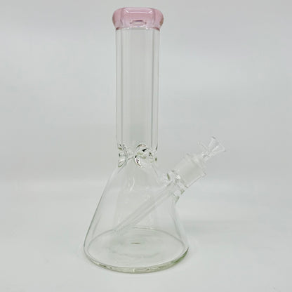 12” Color Mouth 9mm Heavy Duty Ice Becker Bong - WP274 - RK Quality Glass