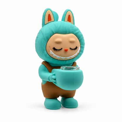6" Labubu Silicone Water Bong
