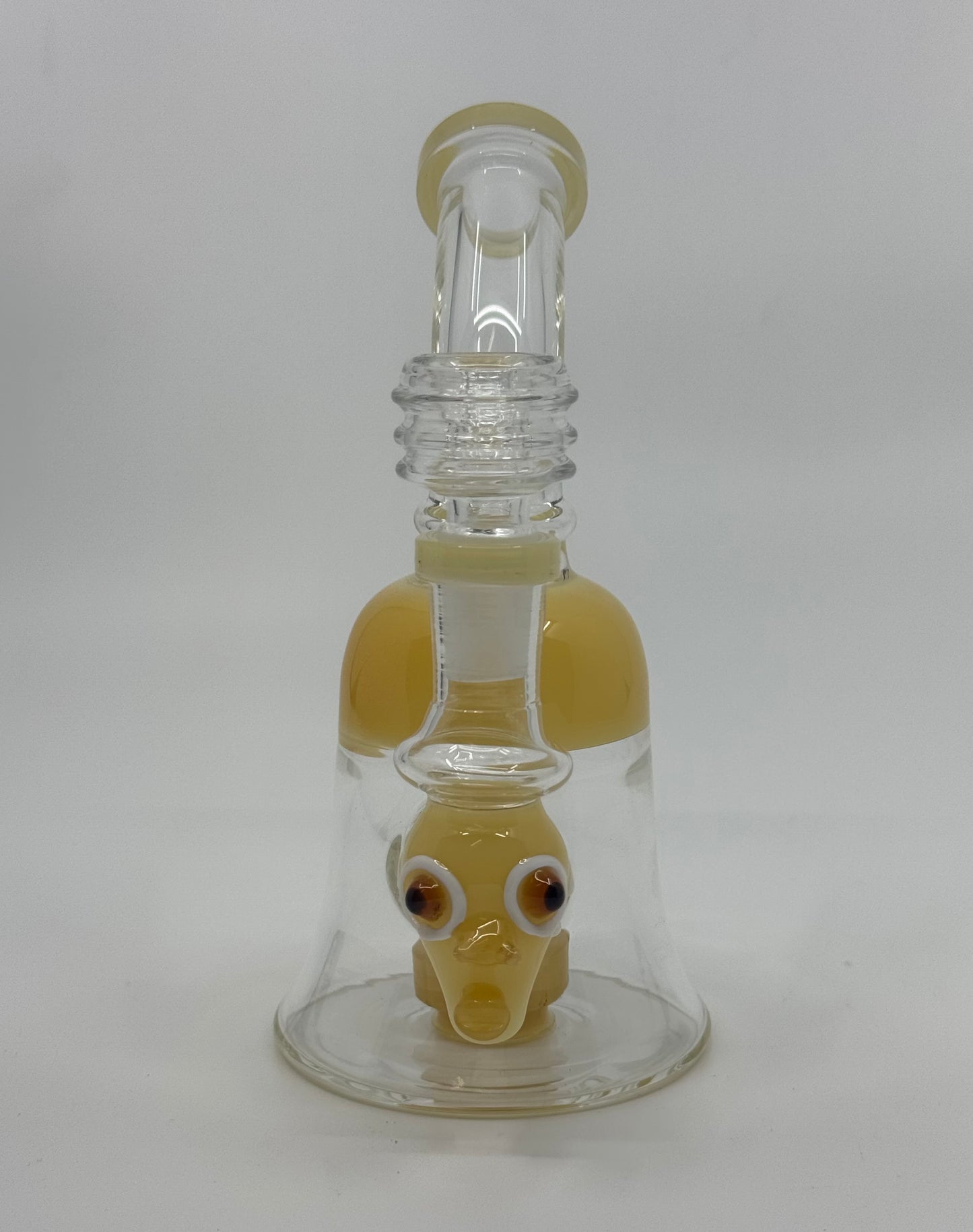 6" shower head slime dab rig with outside character art