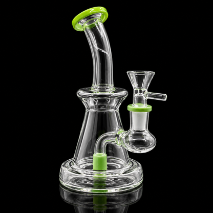 Bent Neck Cone Glass Dab Rig Wholesale RK Quality Glass