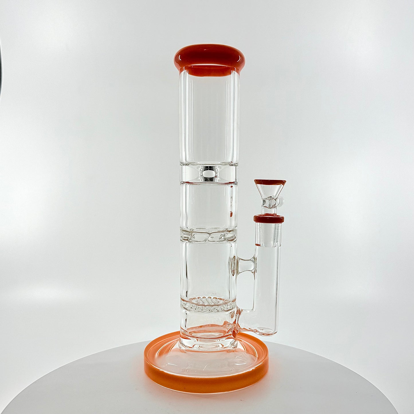 10 inch honeycomb straight water bong