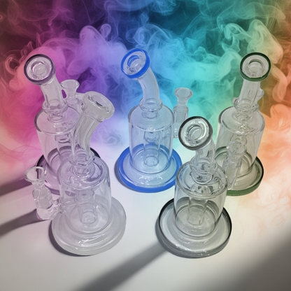 8" Shower Head Dab Rig WP 266 For Sale