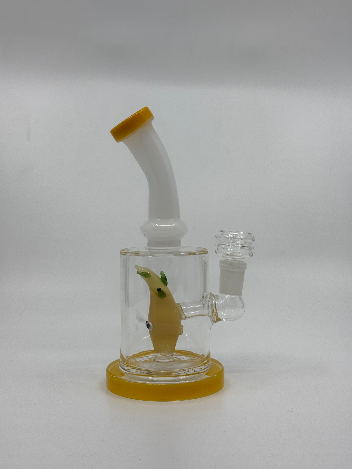 7” fish inserts bent dab rig