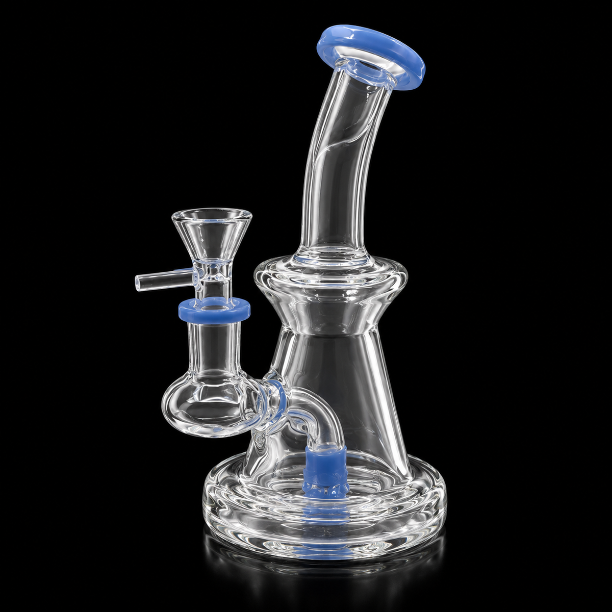 Bent Neck Cone Glass Dab Rig Wholesale RK Quality Glass