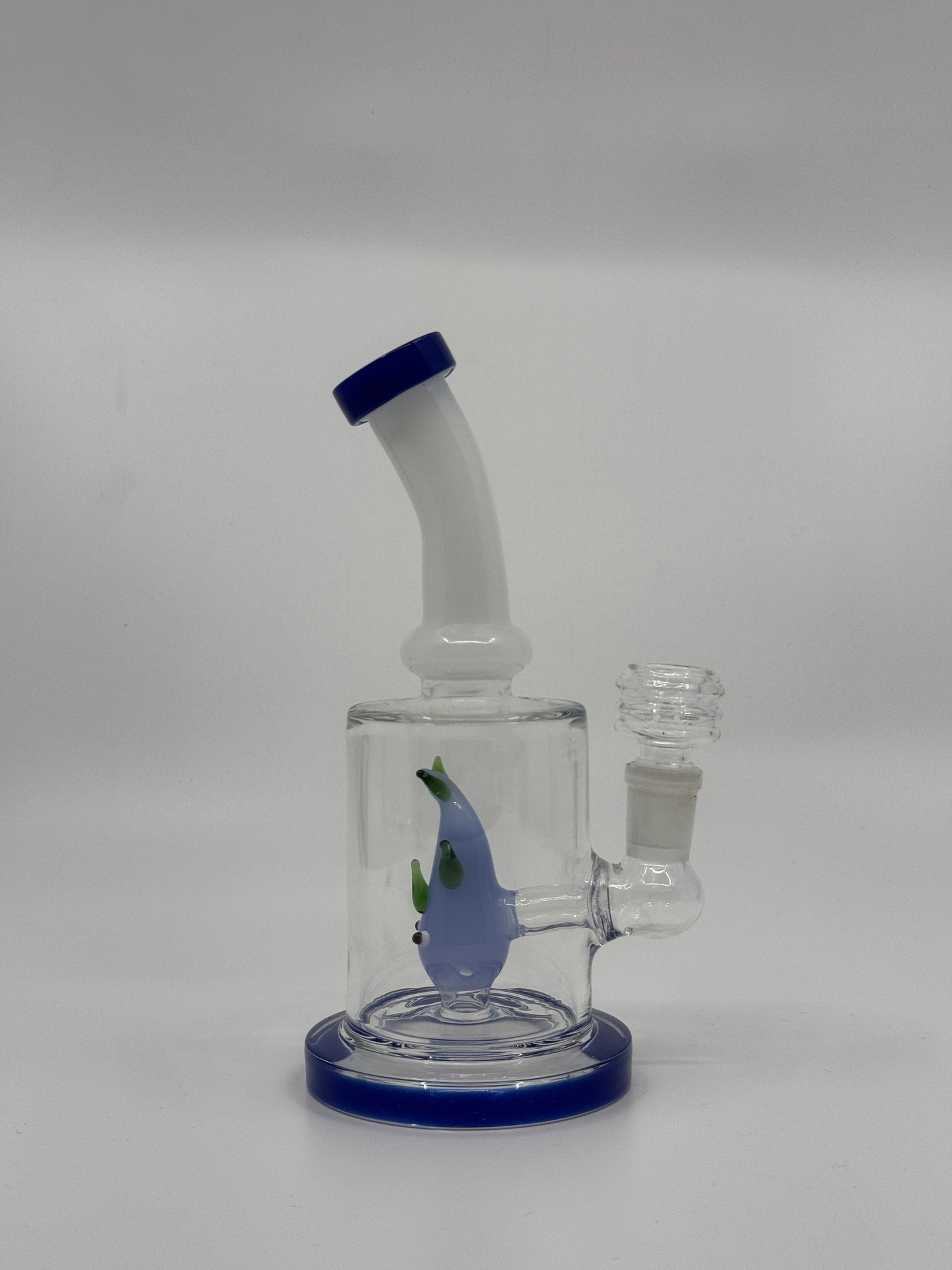 7” fish inserts bent dab rig