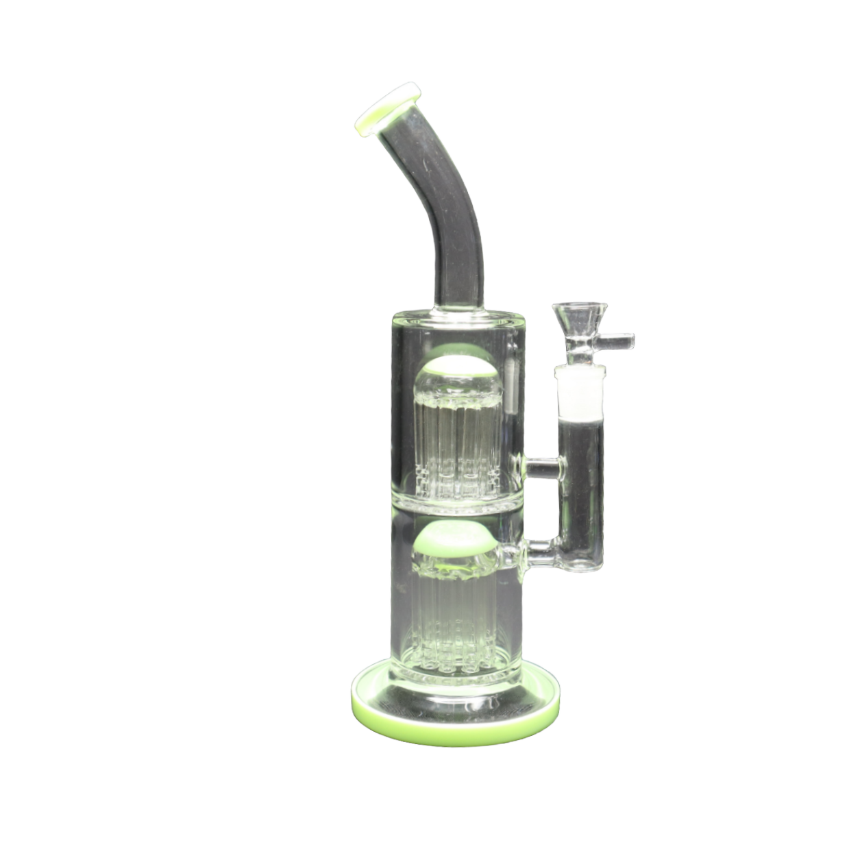 137 30RKQG 12" dual tree perc bent neck rig