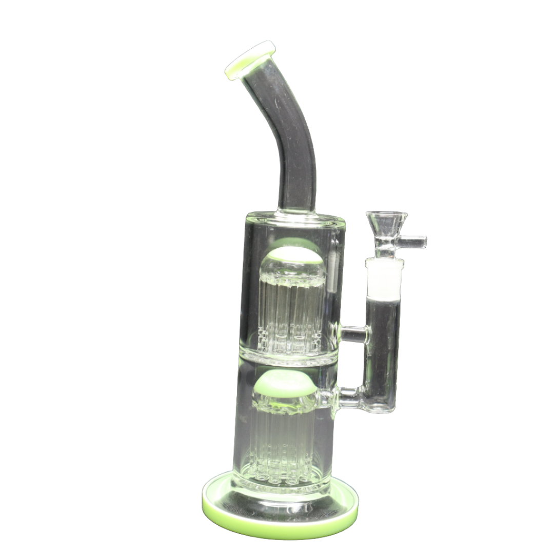 137 30RKQG 12" dual tree perc bent neck rig