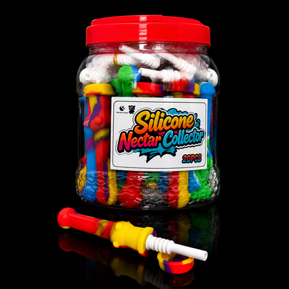 Silicon nectar collector per jar (20pcs )
