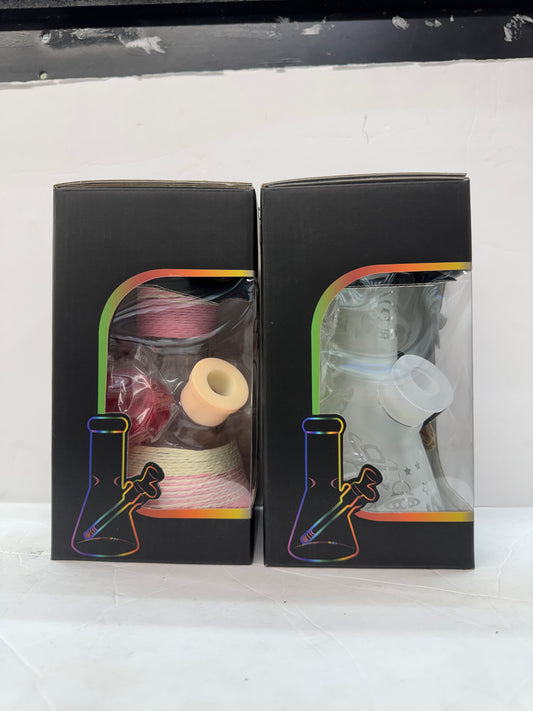 8 in 1 Becker Bong Gift Set 8 Wholesale - RK Quality Glass