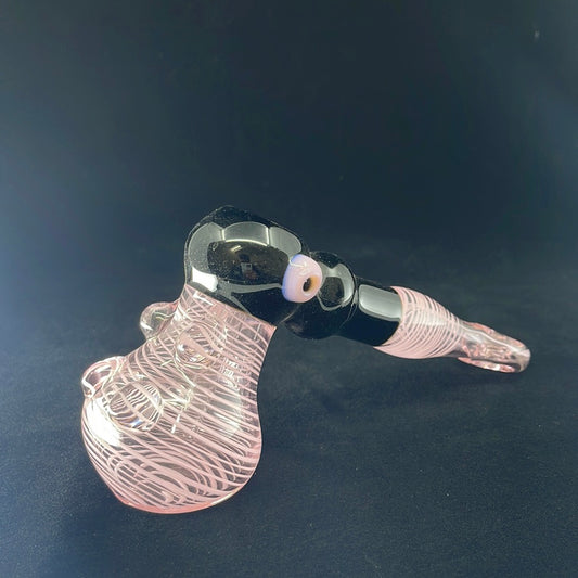 847 RKQG8 black tube joint hammer bubbler