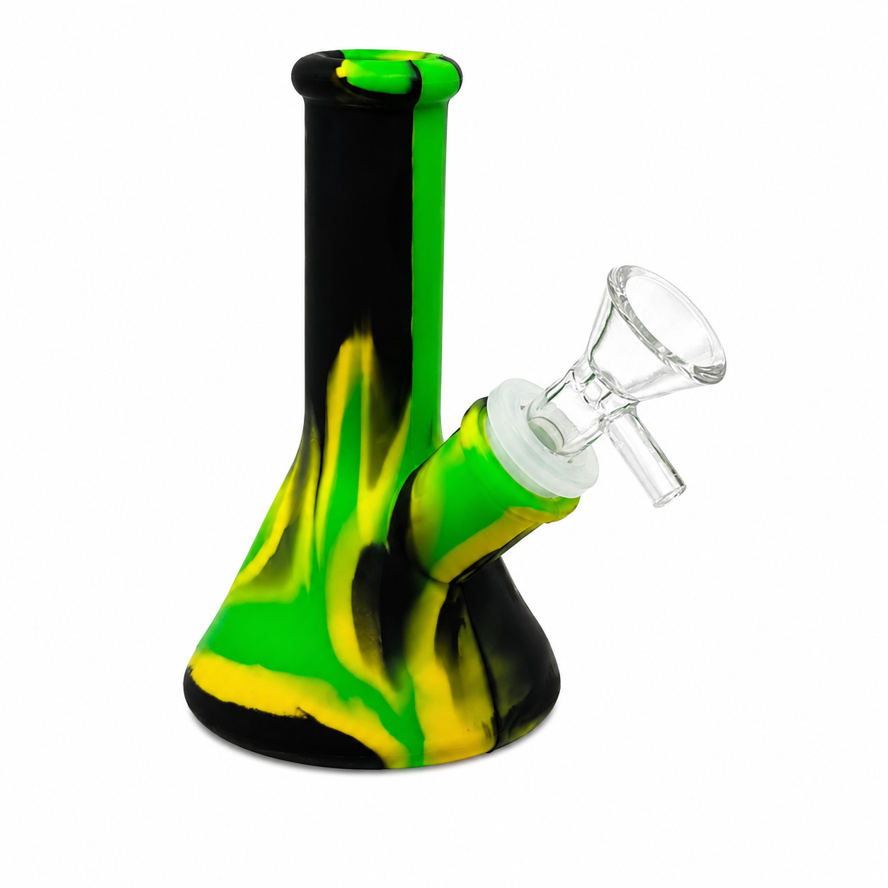 4.9" Silicone Beaker Bong