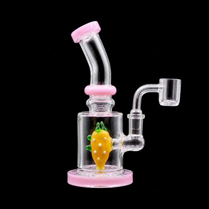 7 Inch Showerhead Perc Bent Neck Dab Rig Wholesale RK Quality Glass
