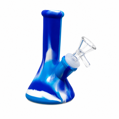 4.9" Silicone Beaker Bong