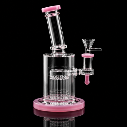 8 INCH Matrix Perc Bent Dab rig