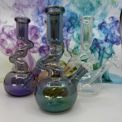 10 Metallic Zong Beaker Bong Wholesale - RK Quality Glass