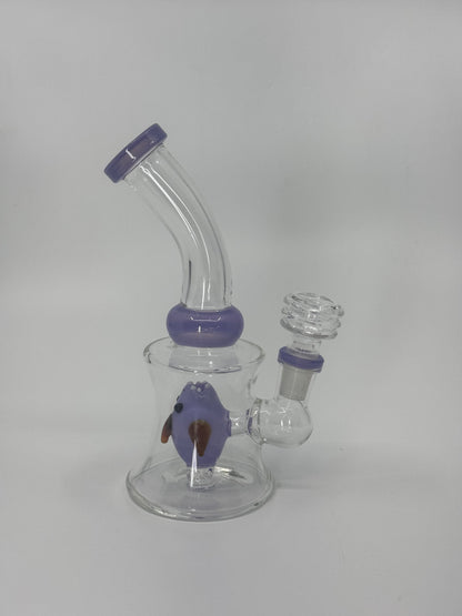 6 Inch Penguin Design Dab Rig - WP114