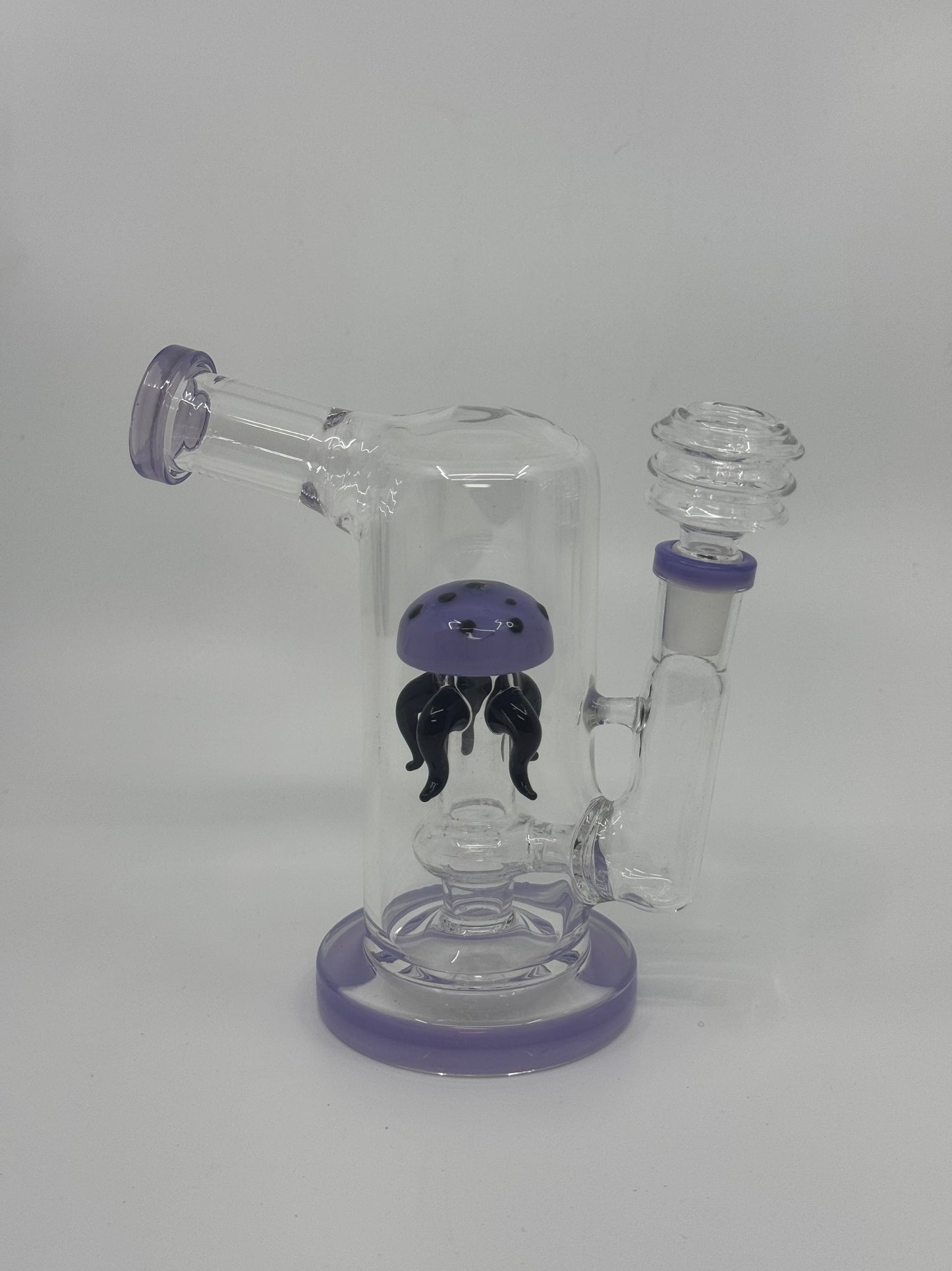 6.3" Jellyfish 14mm Female Glass DAB Rig for Smoking Water Pipe