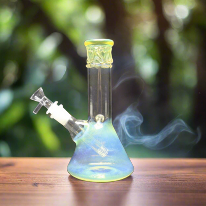 AMERICAN MAID 10" Fumed ice beaker bong - RK Quality Glass