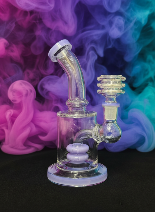 6 Inch Slime Bent Dab Rig Wholesale - RK Quality Glass
